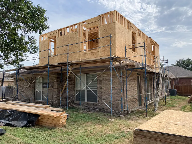Second-story addition