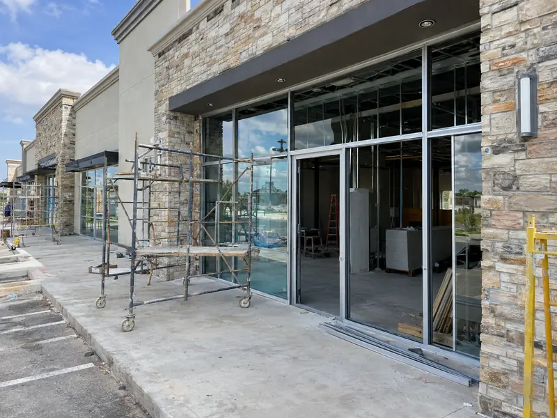 Storefront remodel